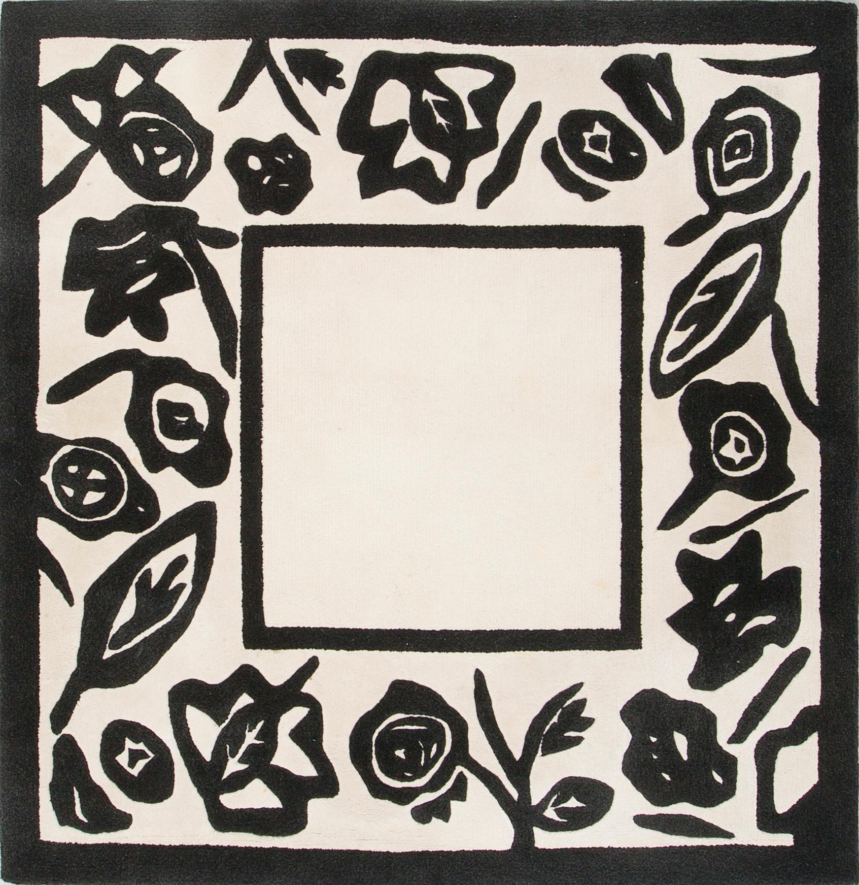 A rug by Olga Smetowa for Kinnasand, model "Flores", late 20th century, ca 200 x 195 cm.