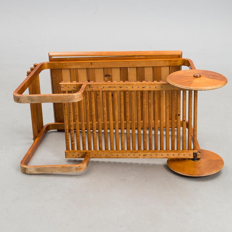 A 1940s tea trolley.