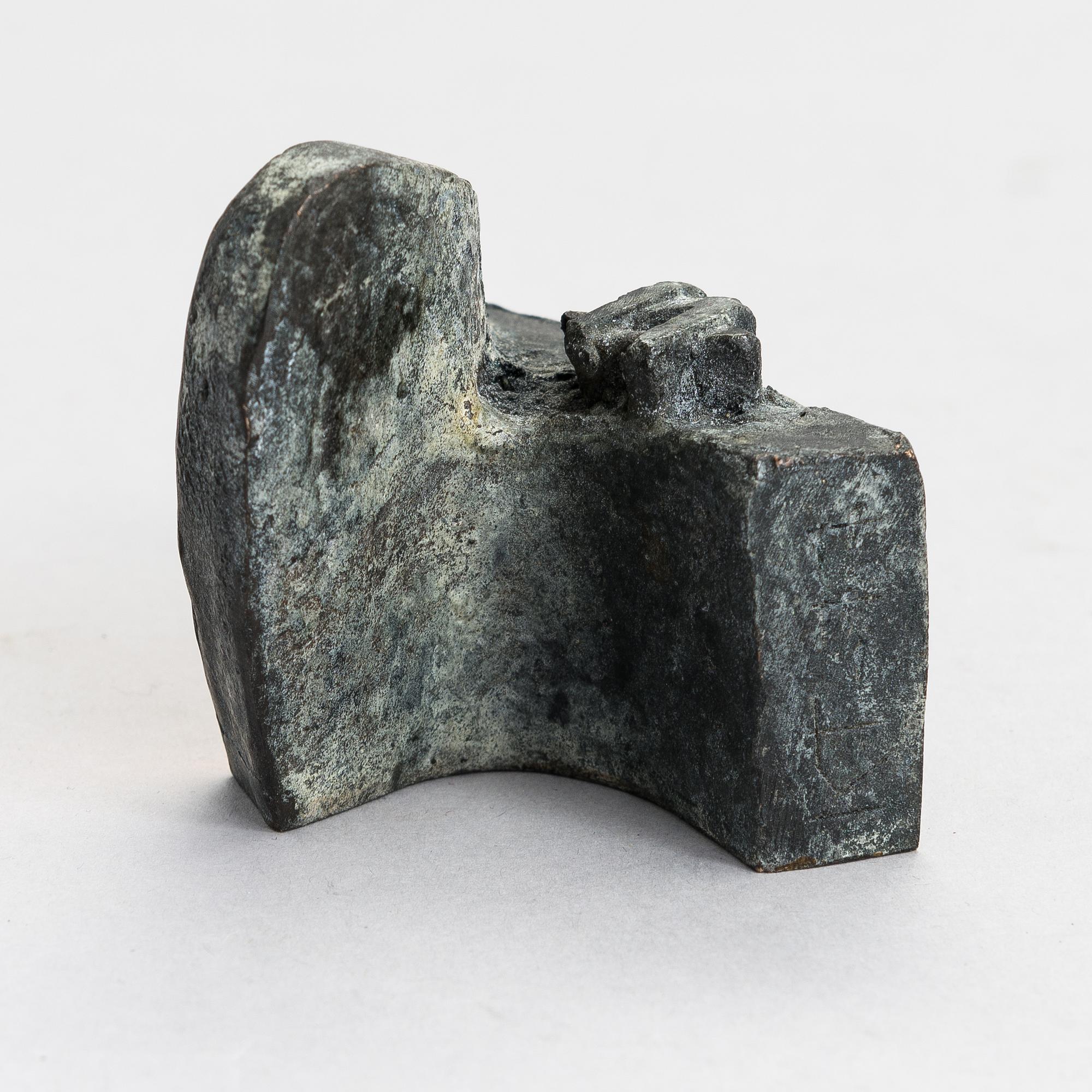 Kain Tapper, bronze, signed and dated -77.