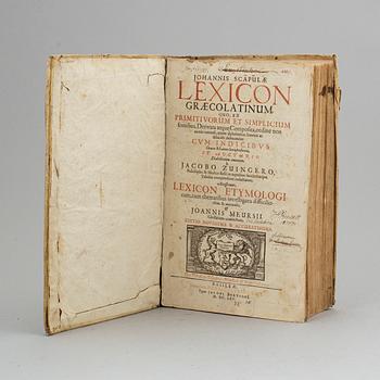 Greek and Latin, 1665.