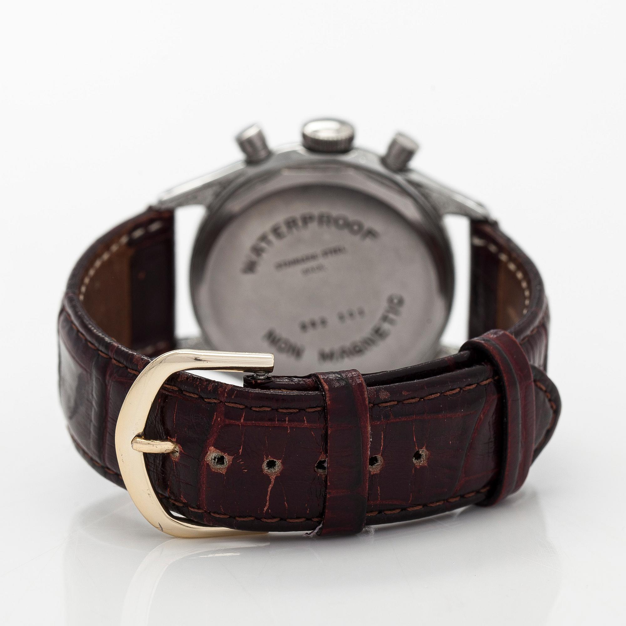 Lorton, chronograph, wristwatch, 36 mm.