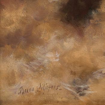 Bruno Liljefors, Fox in a fall landscape.