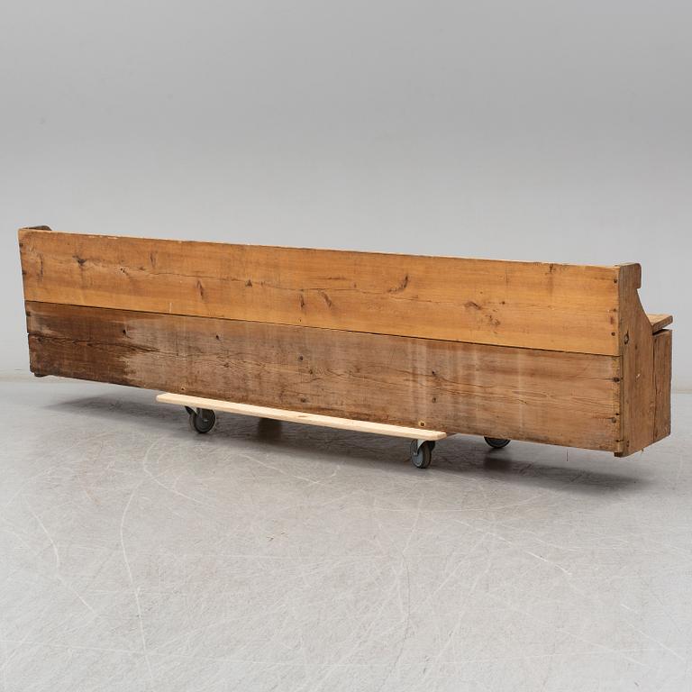 FÅLLBÄNK, allmoge, 1800-tal.