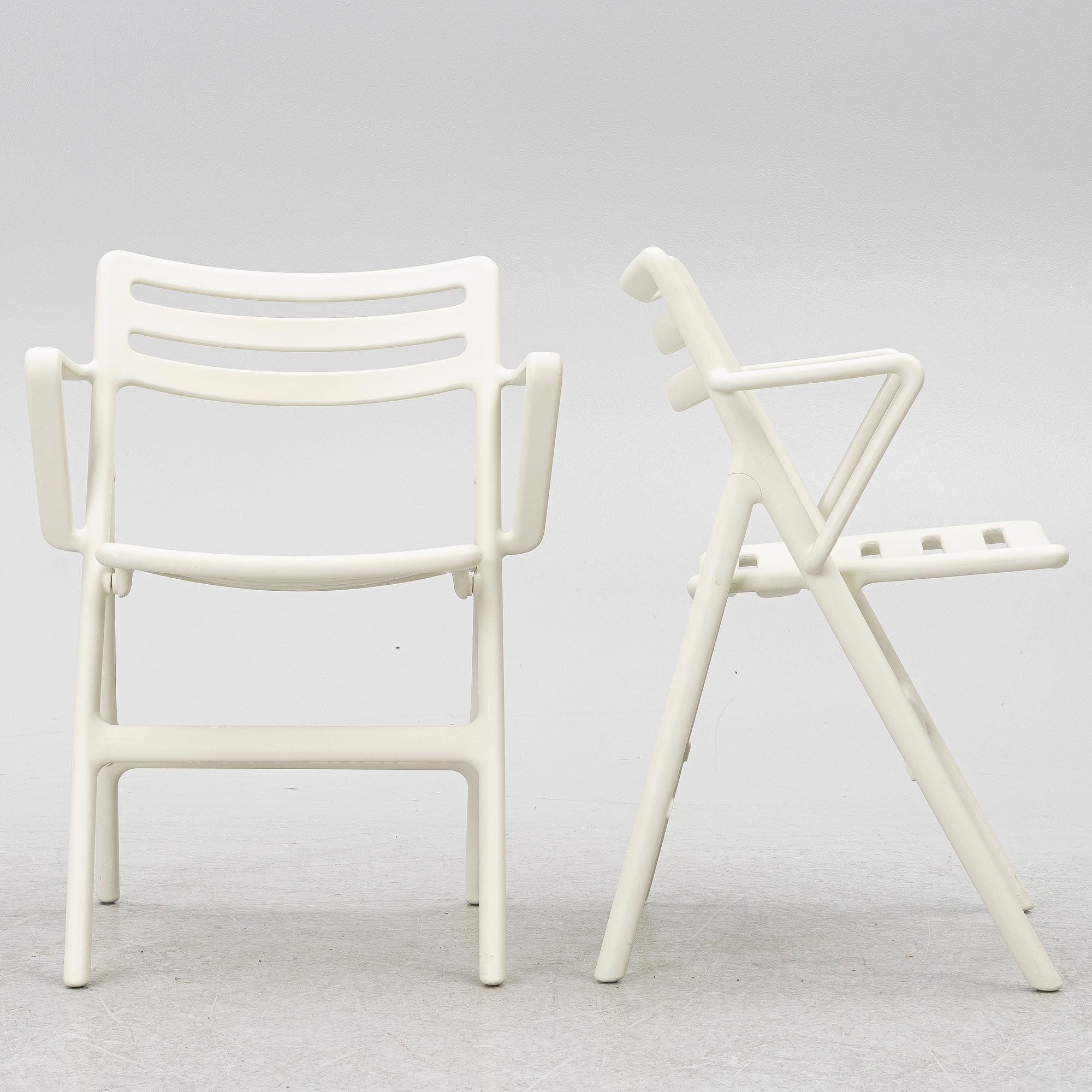Jasper Morrison, stolar, 6 st, "Folding Air-Chair", Magis.