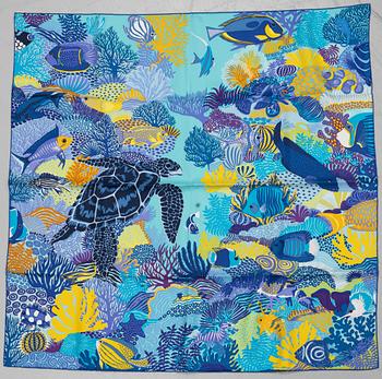 Hermès, scarf, "Under the Waves".