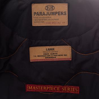 PARAJUMPERS, a 'Kodiak Masterpiece Series' down filled parka, size L Slim Fit.