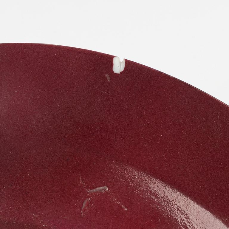 Tallrik, porslin, möjligen Samson.