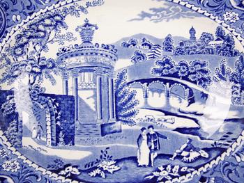 FAT, 3 st. Porslin. England.