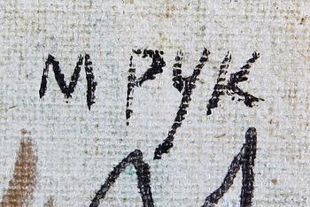 PYK, MADELEINE, olja på duk, sign.
