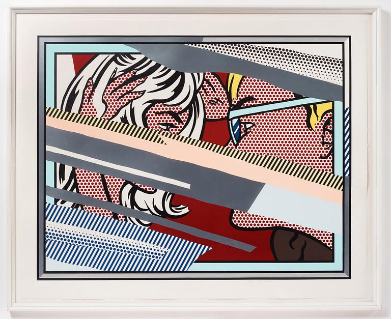 Roy Lichtenstein, "Reflections on Conversation", from the Reflections Series.