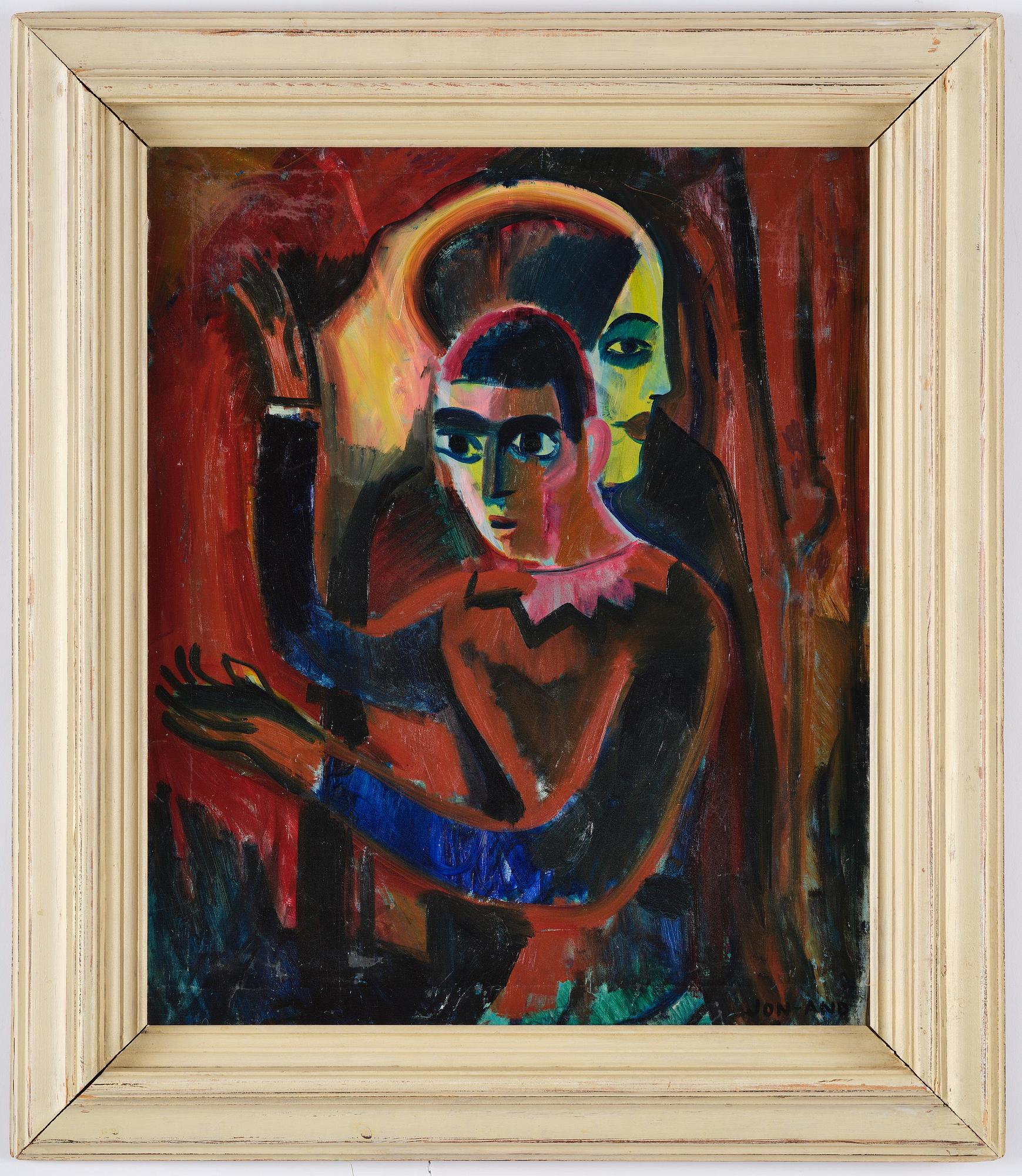 John Jon-And, "Figurer" (Agnes and Svante).