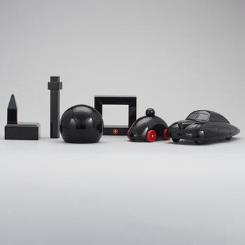 LEKSAKER, 3 st, PLAYSAM, trä, design: Ulf Hanses samt Ola Wihlborg.