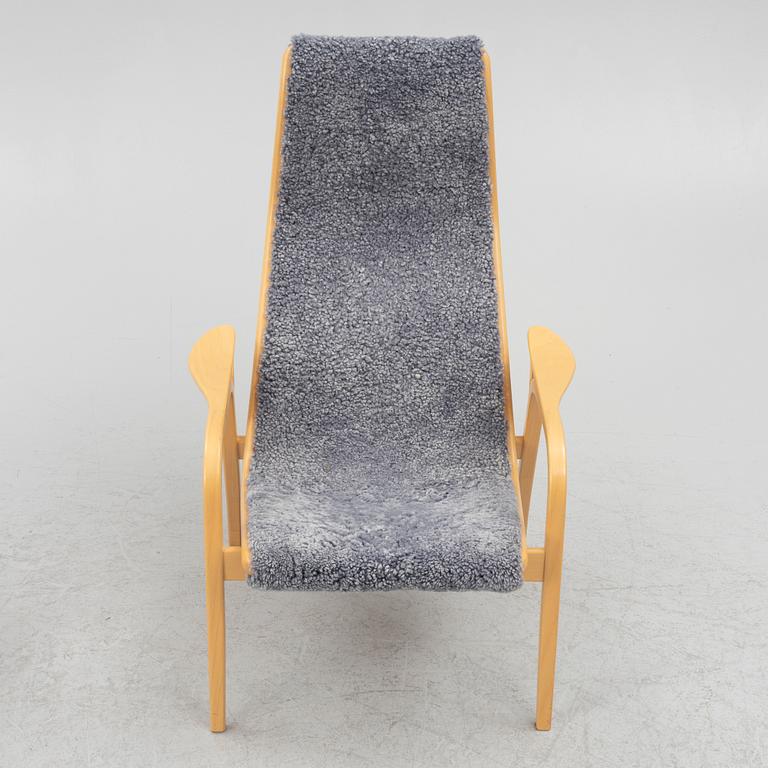 Yngve Ekström, armchair with footstool, Lamino, Swedese.