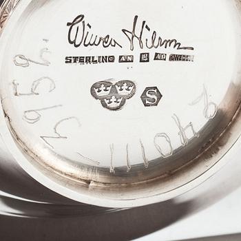SKÅL, sterlingsilver, Wiwen Nilsson, 1951. Vikt ca 160 g.