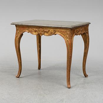 A Rococo-style table, late 19th ct.