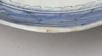 TALLRIKAR, 16 st (13+2+1) kompaniporslin, Kina, 1700-/1800-tal.