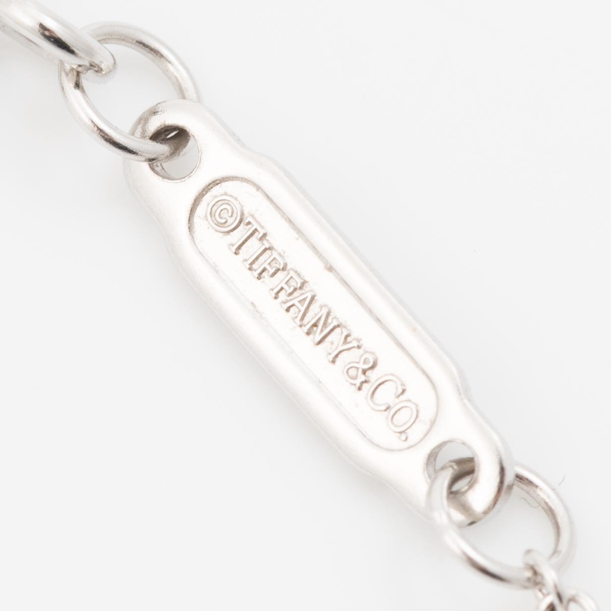 Necklace, Tiffany & Co, “Smile”, 18K white gold.