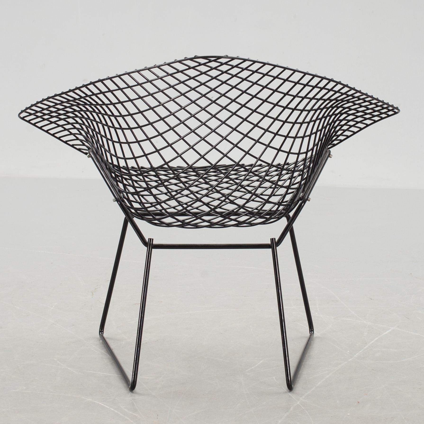 FÅTÖLJ, "Diamond", Harry Bertoia.