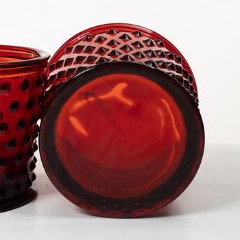 Josef Frank, A pair of 'Hortus' planters, Reijmyre for Firma Svenskt Tenn.