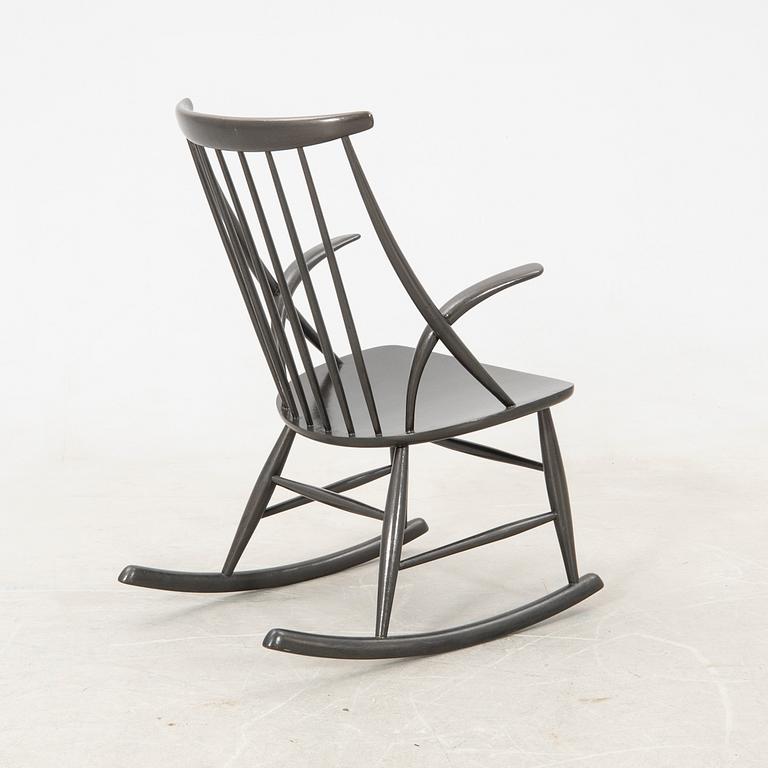 Illum Wikkelsø, rocking chair "Rocking Chair No. 3", Eilersen mid-20th century.