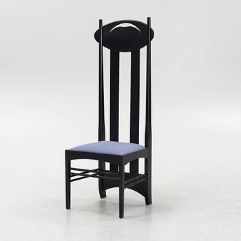 Charles Rennie Mackintosh, an 'Argyle' chair, Cassina.