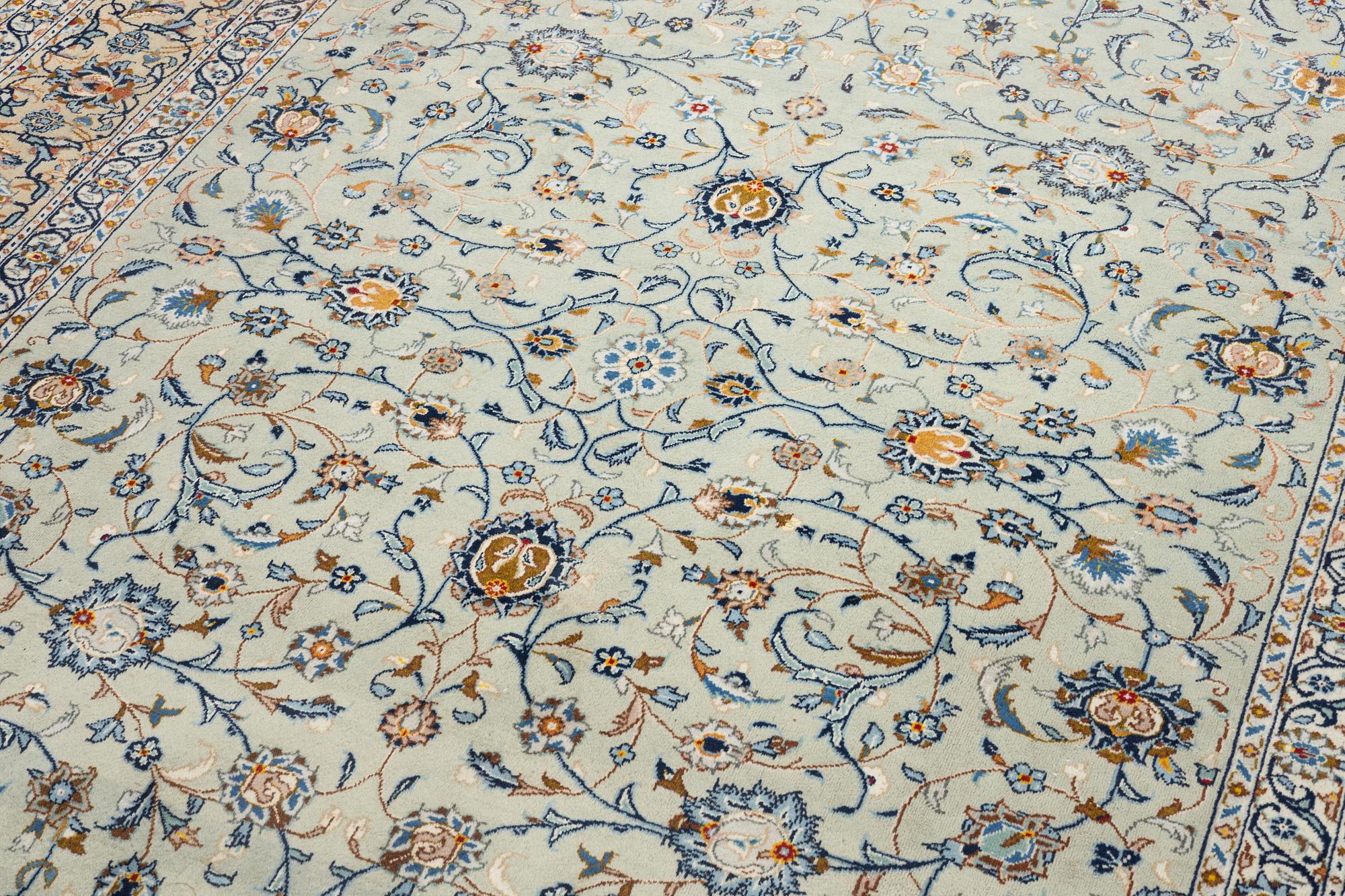 Carpet, Keshan, approx. 330 x 245 cm.