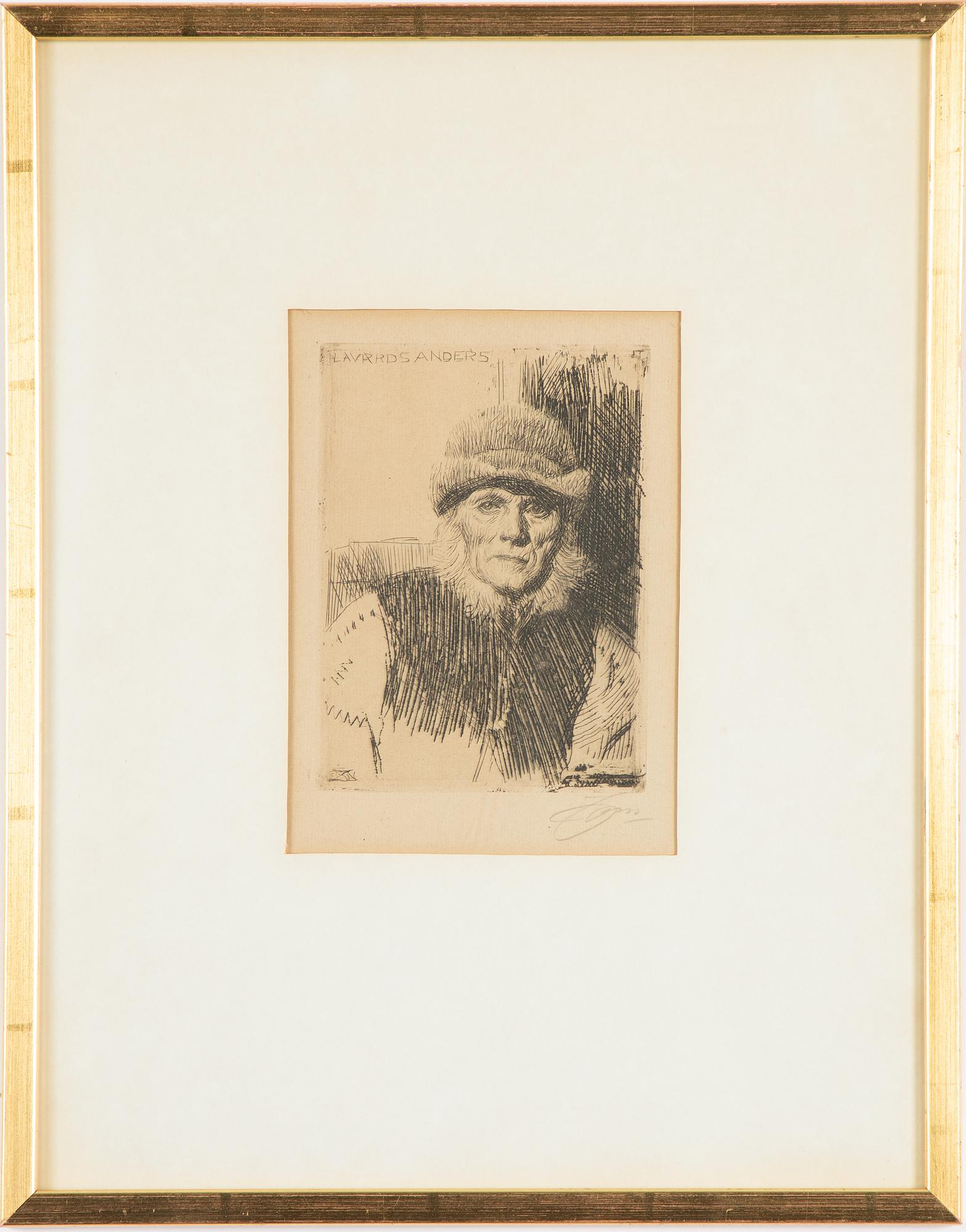 Anders Zorn, "Lavards Anders".