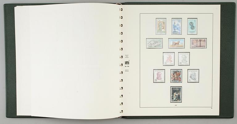 SAMLING FRIMÄRKEN, 1900-tal.