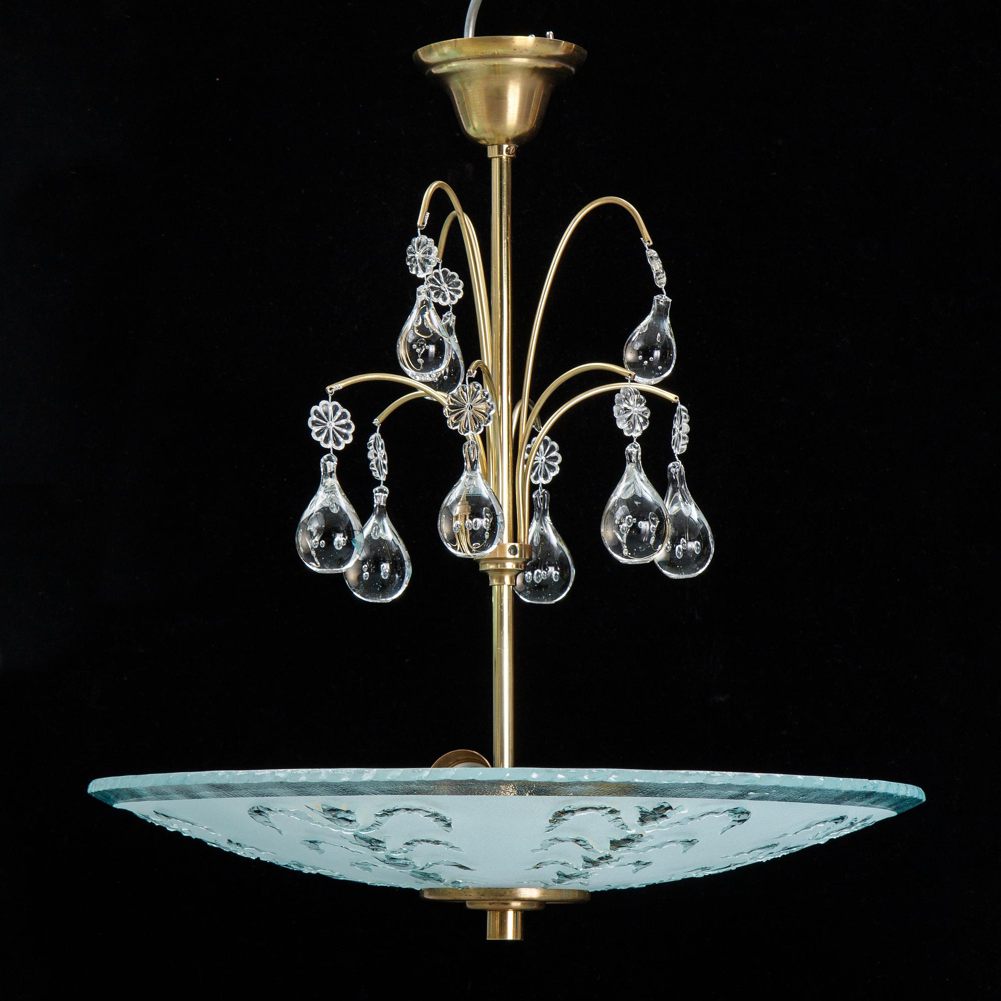 Taklampa, Swedish Modern, 1940-tal.