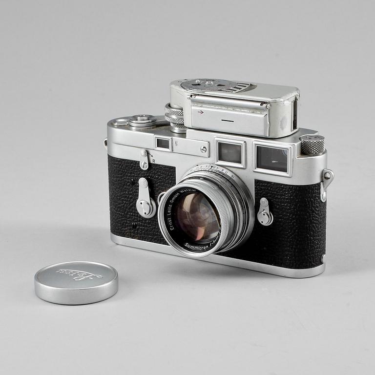 KAMERA, Leica M3, med Leica Meter, nr 818933, Wetzlar, Tyskland 1956.