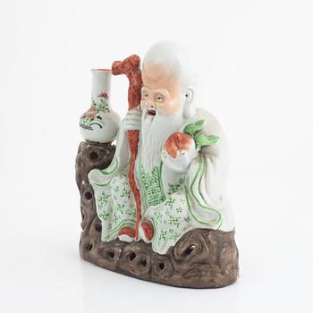 Figurin, porslin, Kina, 1900-tal.