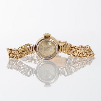 ARMBANDSUR, Rolex, Orchid, 1960 - tal. 18K guld. Ej original X-länk, total vikt ca 20 g.