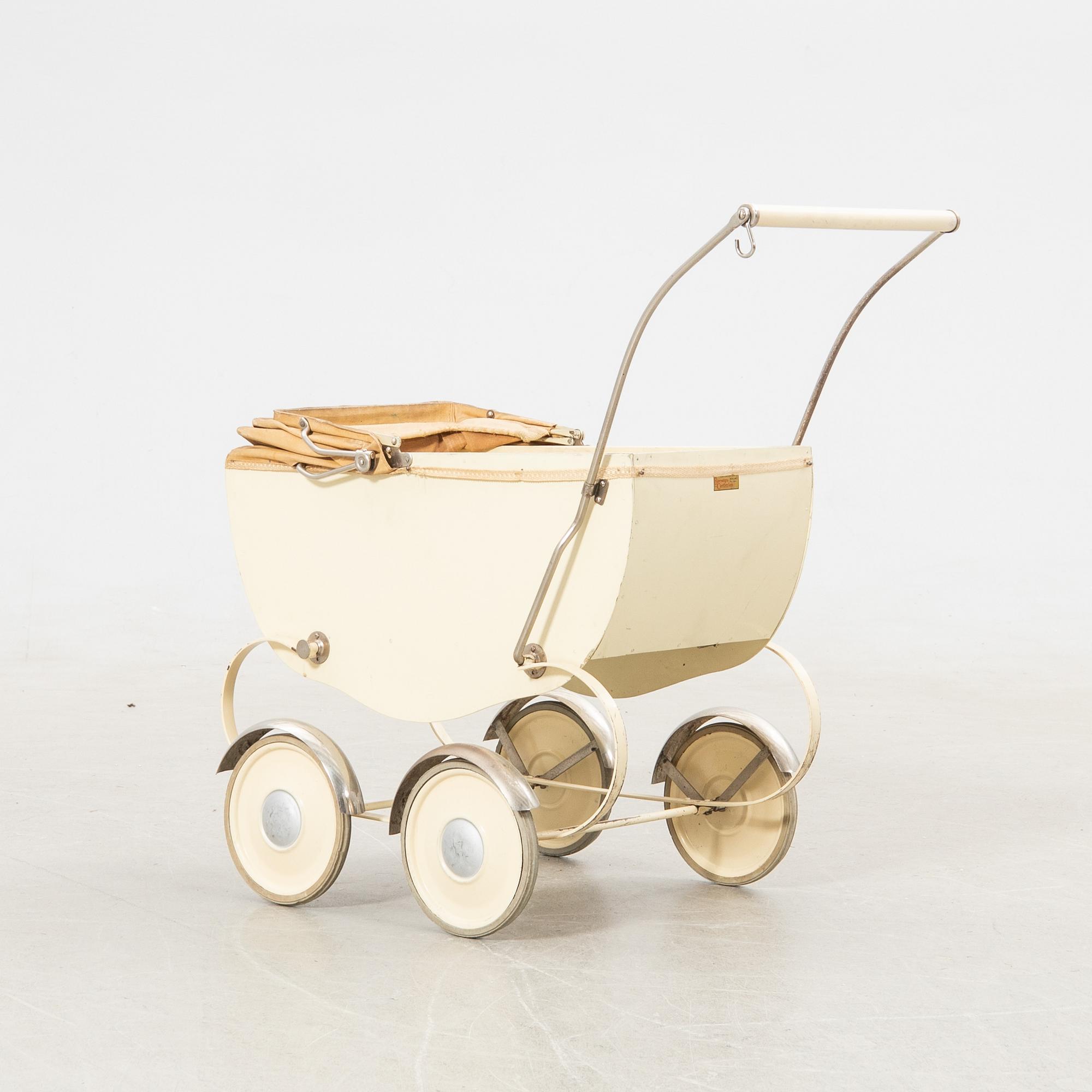 Barnvagn 1940-tal Barnvagnscentralen Malmö.