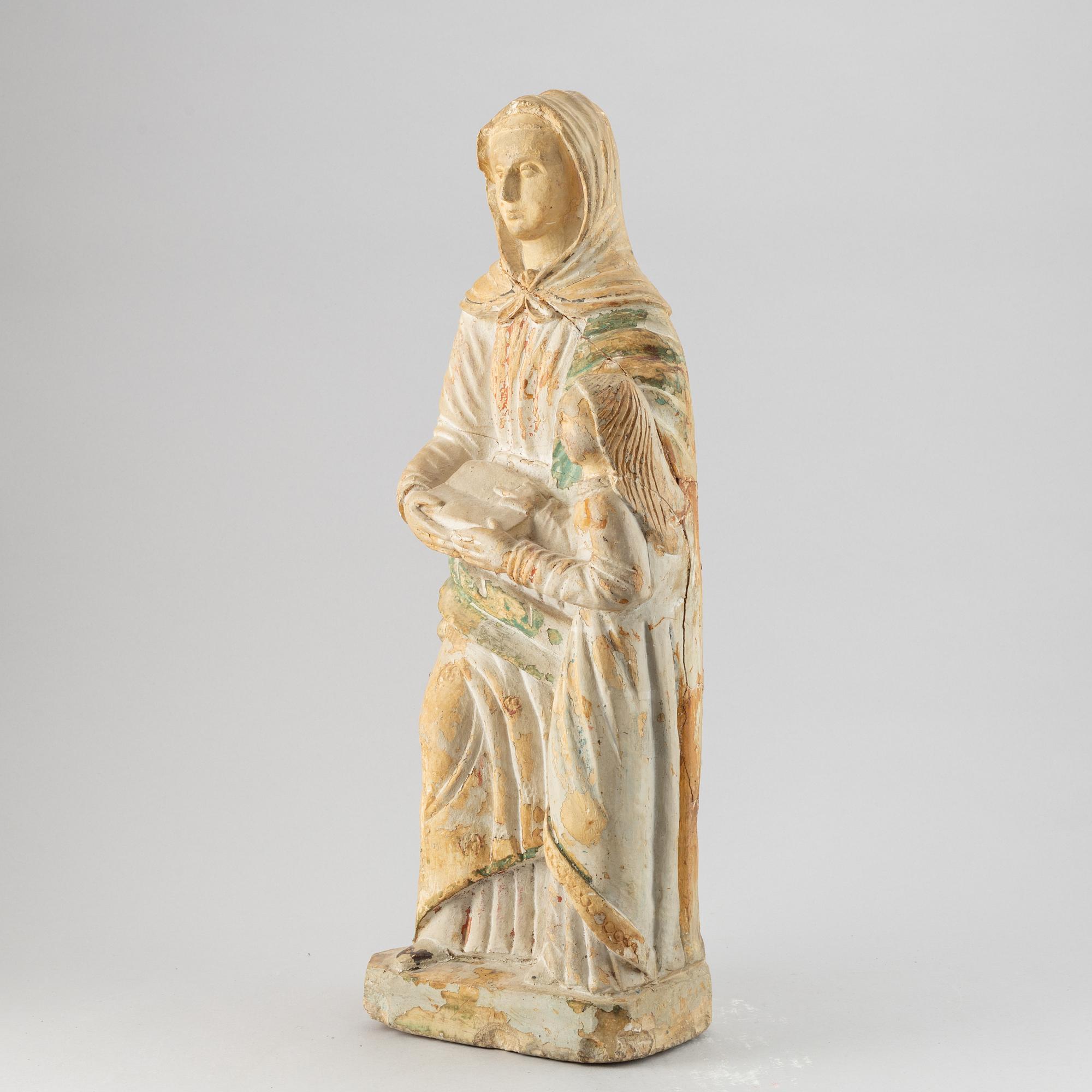 Skulptur, gjutmassa/gips, 1900-tal.