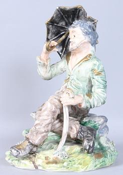 FIGURIN, porslin, Bassano, Italien, 1900-tal.