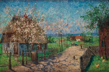 Elisabeth von Eicken, Spring landscape.