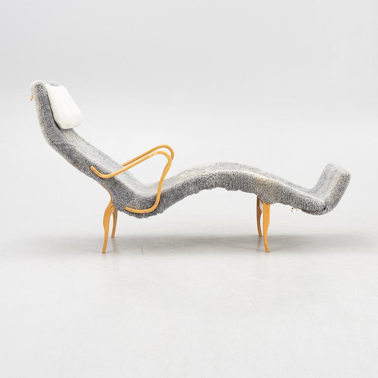 Bruno Mathsson, reclining armchair, "Pernilla 3", Dux, second half of the 20th century.