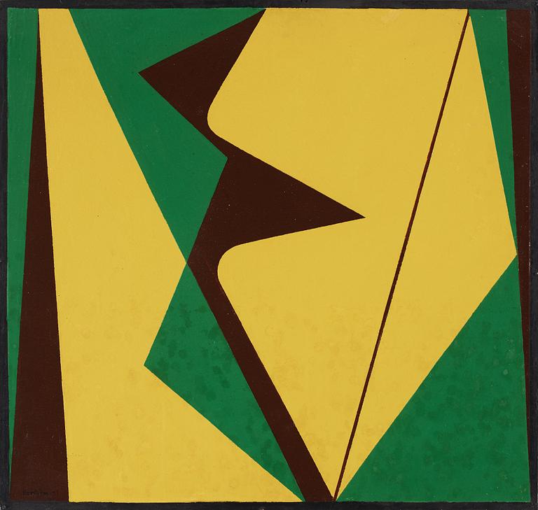 HARRY BOOSTRÖM, oil on panel, signed and dated -55.