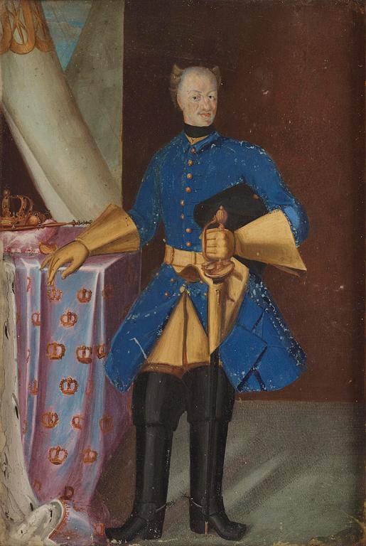 David von Krafft, after, "Charles XII" (1682-1718).