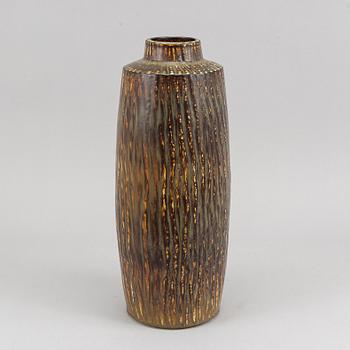 A stoneware floor vase by Gunnar Nylund, Rörstrand.
