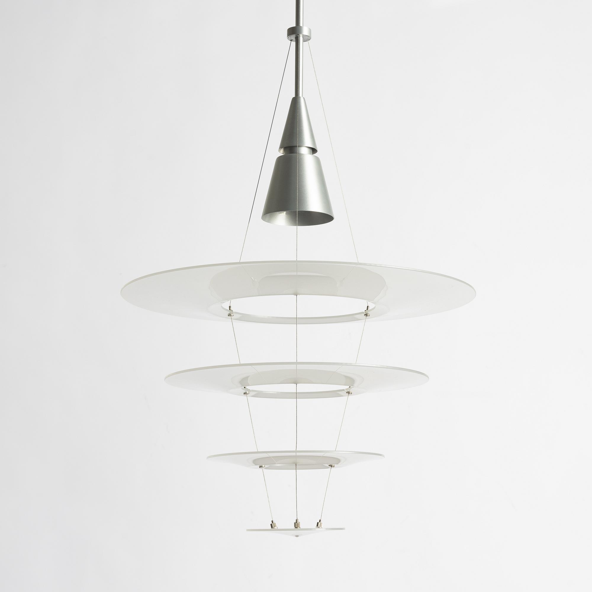 Shoichi Uchiyama, taklampa, "Enigma", Louis Poulsen, Danmark, sent 1900-tal.