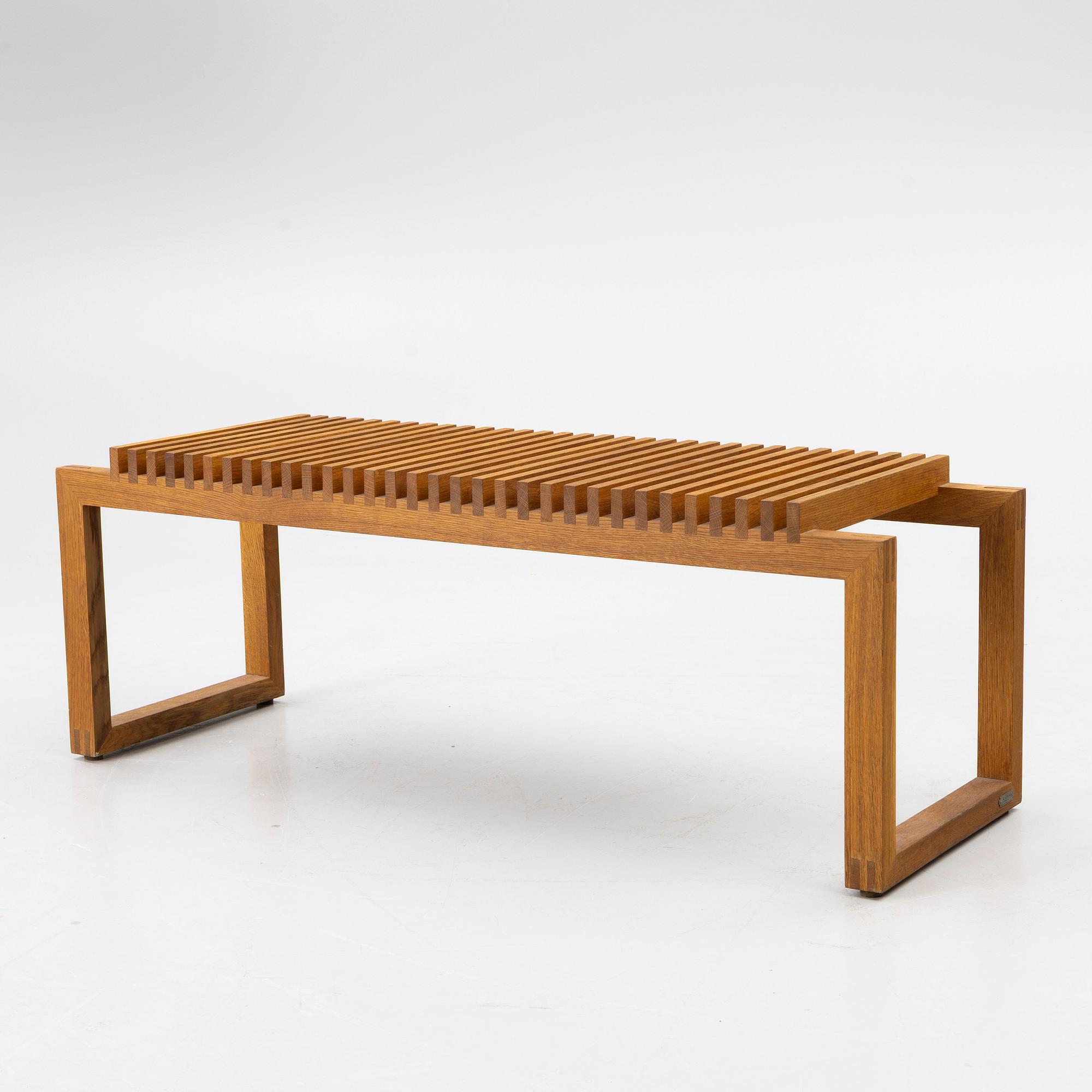 Niels Hvass, bench, "Cotter" Skagerak Denmark.
