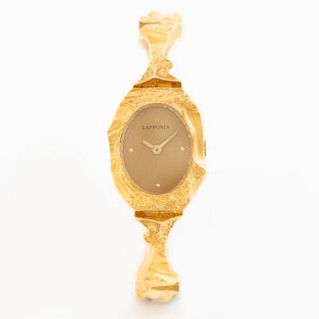 Björn Weckström, armbandsur 18K guld, "Pola Negri",  Lapponia 1980.