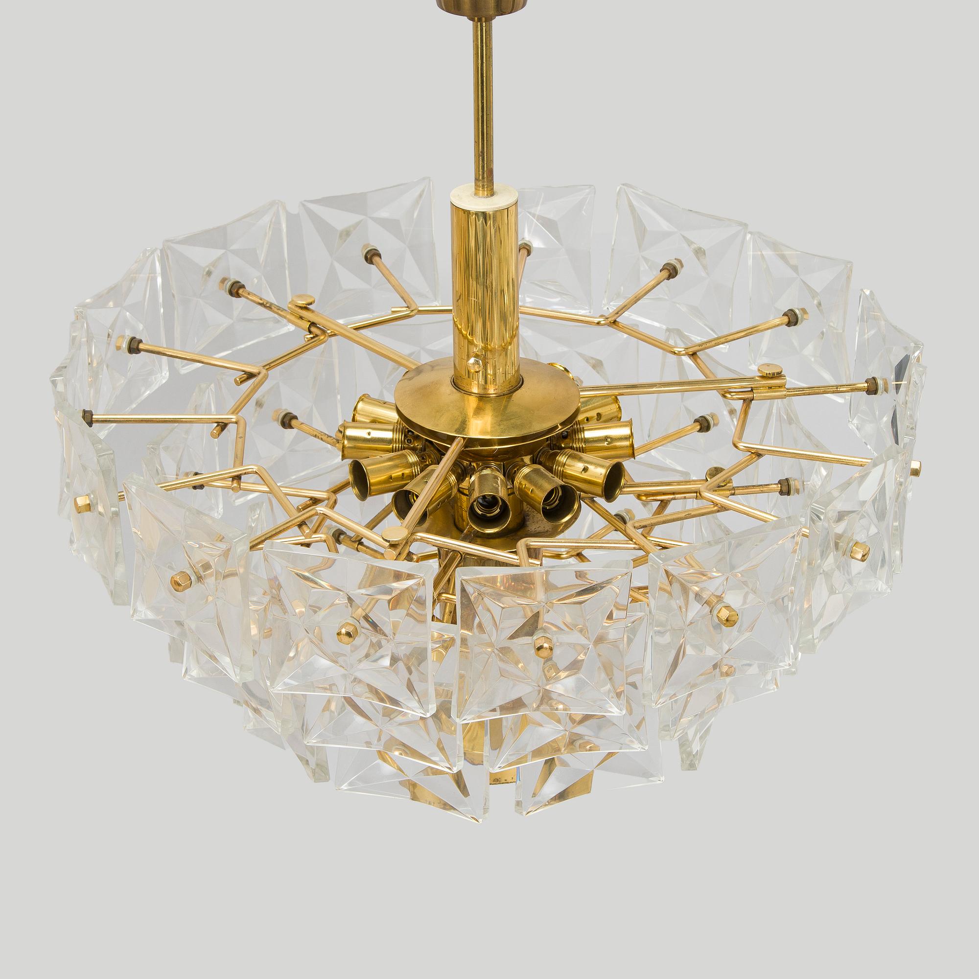 Kattovalaisin, Kinkeldey Leuchten GmbH & Co, Saksa, 1960-luku.