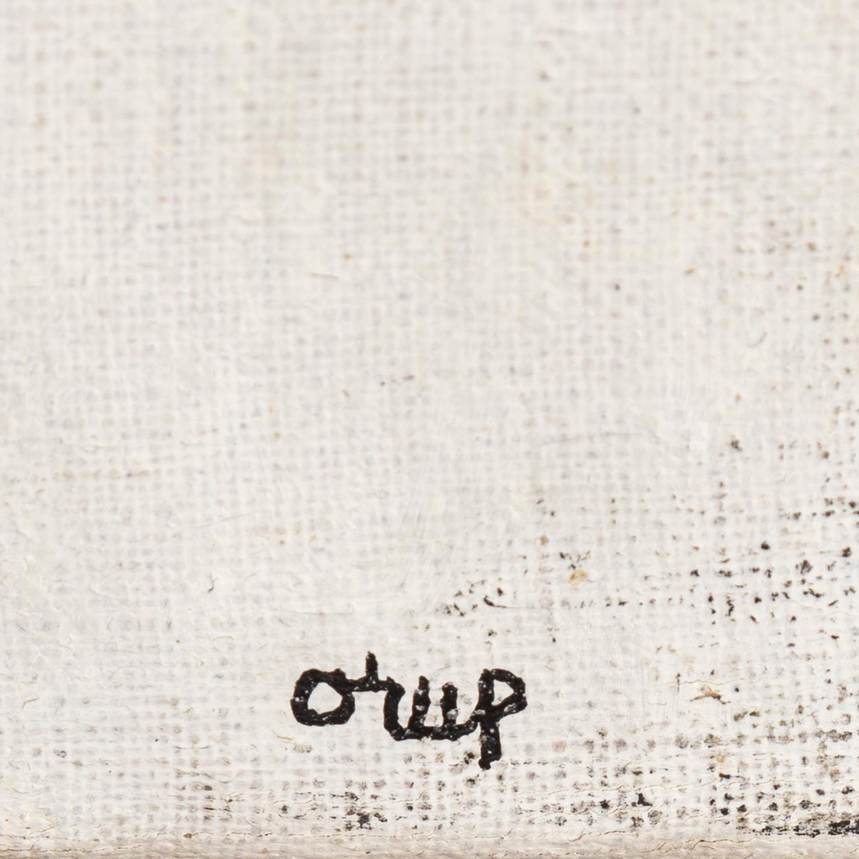 BENGT ORUP, oil on canvas, signed and dated 1955 on the stretcher.