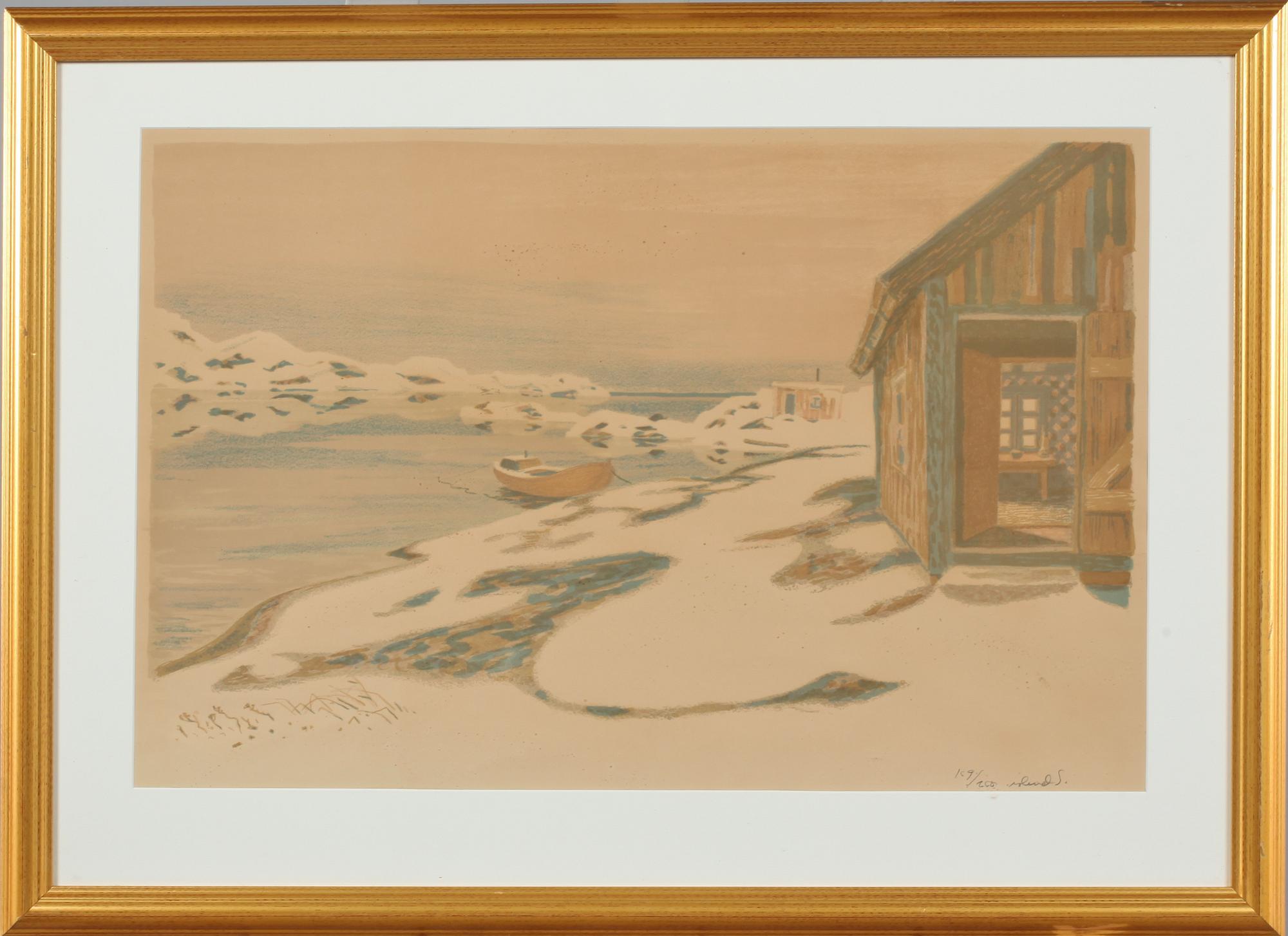 ROLAND SVENSSON, färglitografi, signerad och numrerad 159/260?.