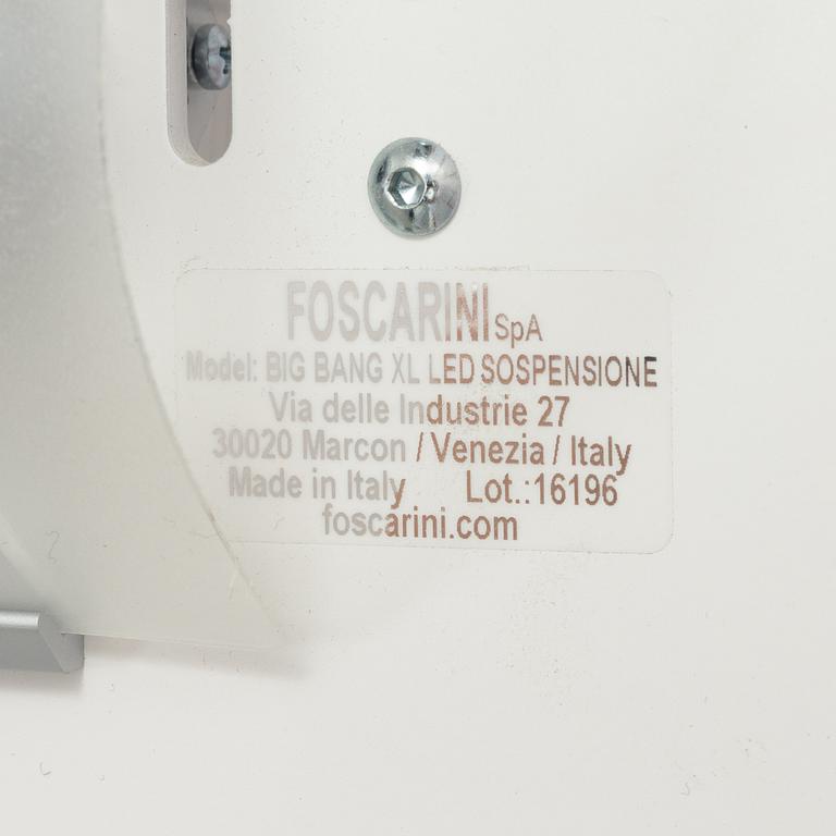 Enrico Franzolini & Vicente Garcia Jimenez, a 'Big Bang XL' ceiling light, Foscarini, Italy.