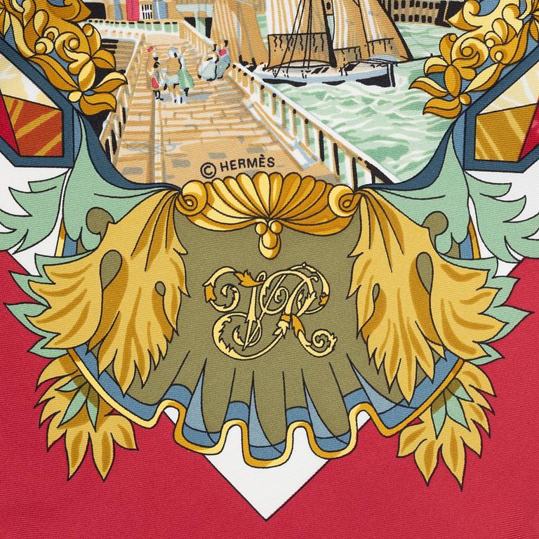 Hermès, scarf, "L'Entente Cordiale".