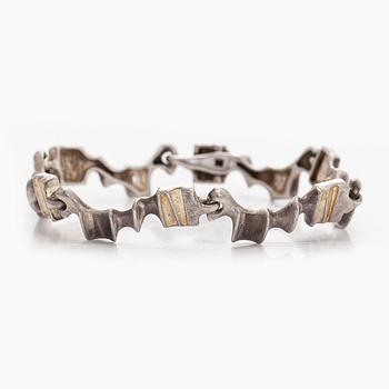 Björn Weckström, armband "Karavan", silver, Lapponia 1975.