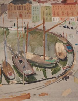 Isaac Grünewald, "Nybroviken".